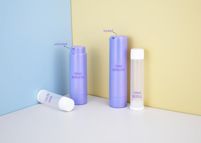 Rayuen’s new sustainable Refillable Airless Cosmetic Pump Bottle